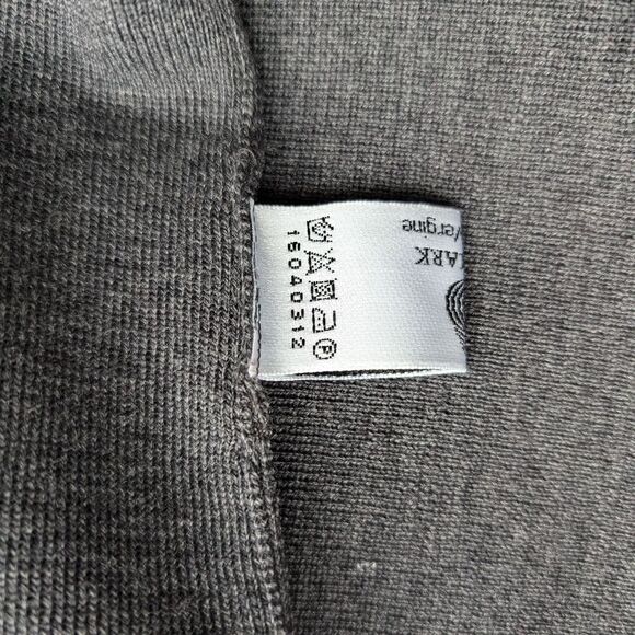 Minimalist grey midi knit sweater dress size S 💯wool NWOT - Picture 7 of 13